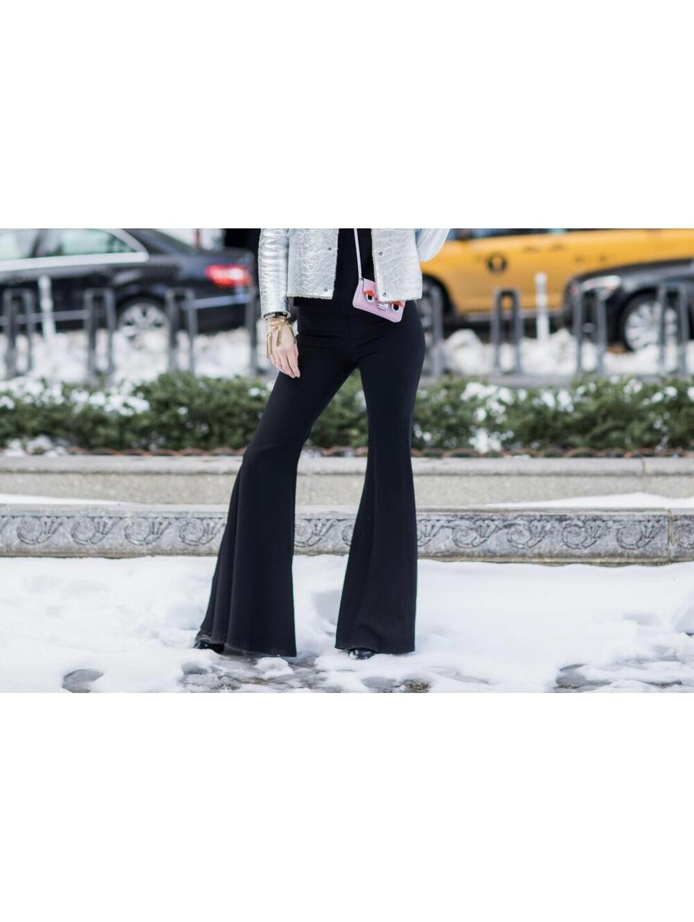 Zara Black Flare Pants